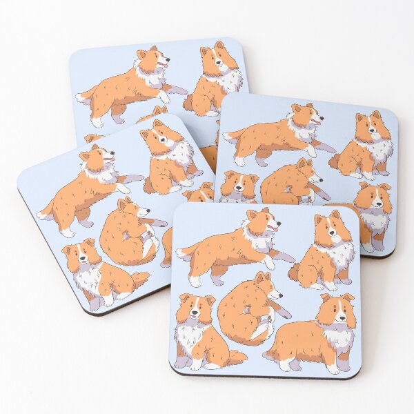 Item preview, Cute shetland sheepdog pattern  designed and sold by Yaragold.