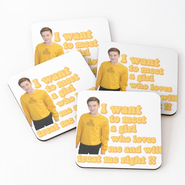 Item preview, I want to meet a girl who loves me sinjin drowning designed and sold by eemilystickers.