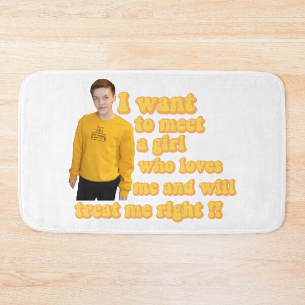 Item preview, I want to meet a girl who loves me sinjin drowning designed and sold by eemilystickers.