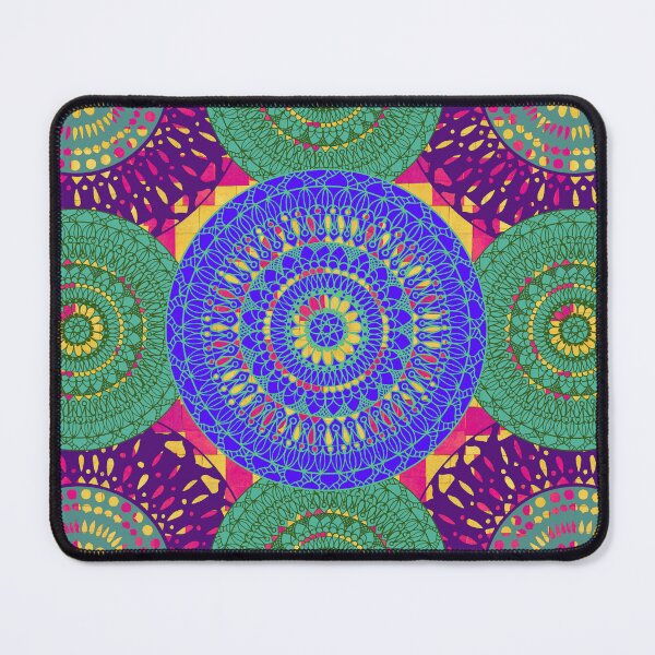 Item preview, Mandala Purple and Green designed and sold by MitaDreamDesign.