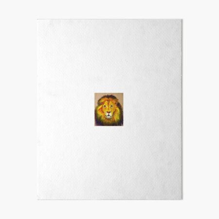 Aslan Art Board Print