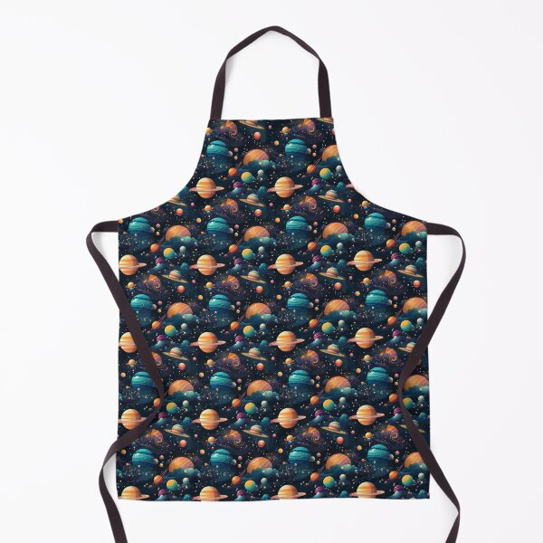Item preview, Seamless planets in a galaxy designed and sold by KruzyArts.