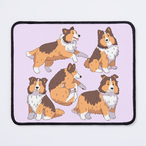 Item preview, Cute shetland sheepdog pattern  designed and sold by Yaragold.
