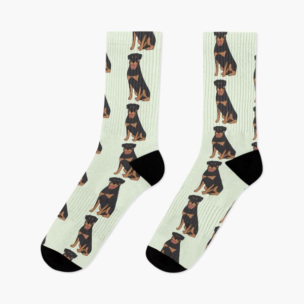 Item preview, Cute rottweiler illustration  designed and sold by Mayarart.