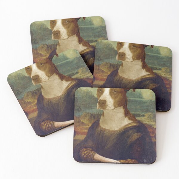Item preview, Mona Lisa French Pit Bull Dog designed and sold by Furry And  Purry.