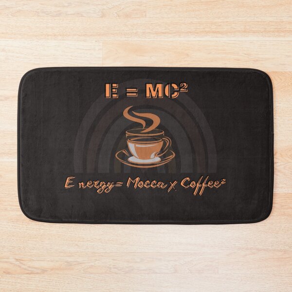 Item preview, E= MC2 // Energy = mocca x coffee² designed and sold by ManikRaja.