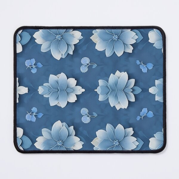Item preview, Blue Flowers Watercolor Floral Pattern designed and sold by TuckerLogan.
