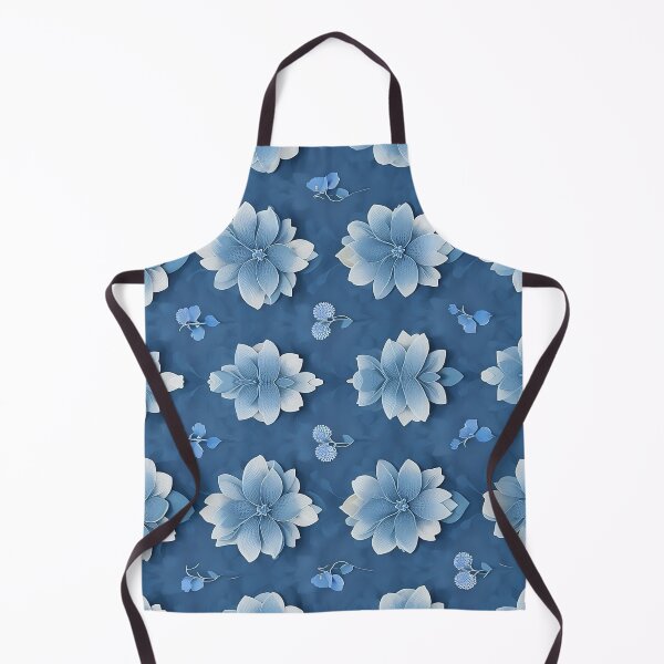 Item preview, Blue Flowers Watercolor Floral Pattern designed and sold by TuckerLogan.