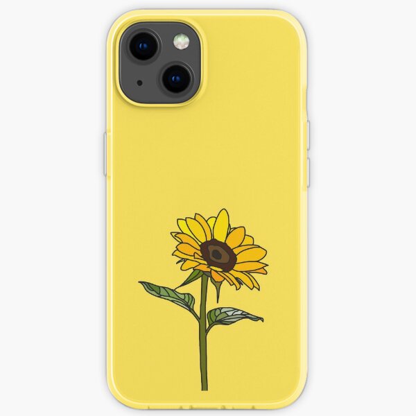 Aesthetic Sunflower  iPhone Soft Case