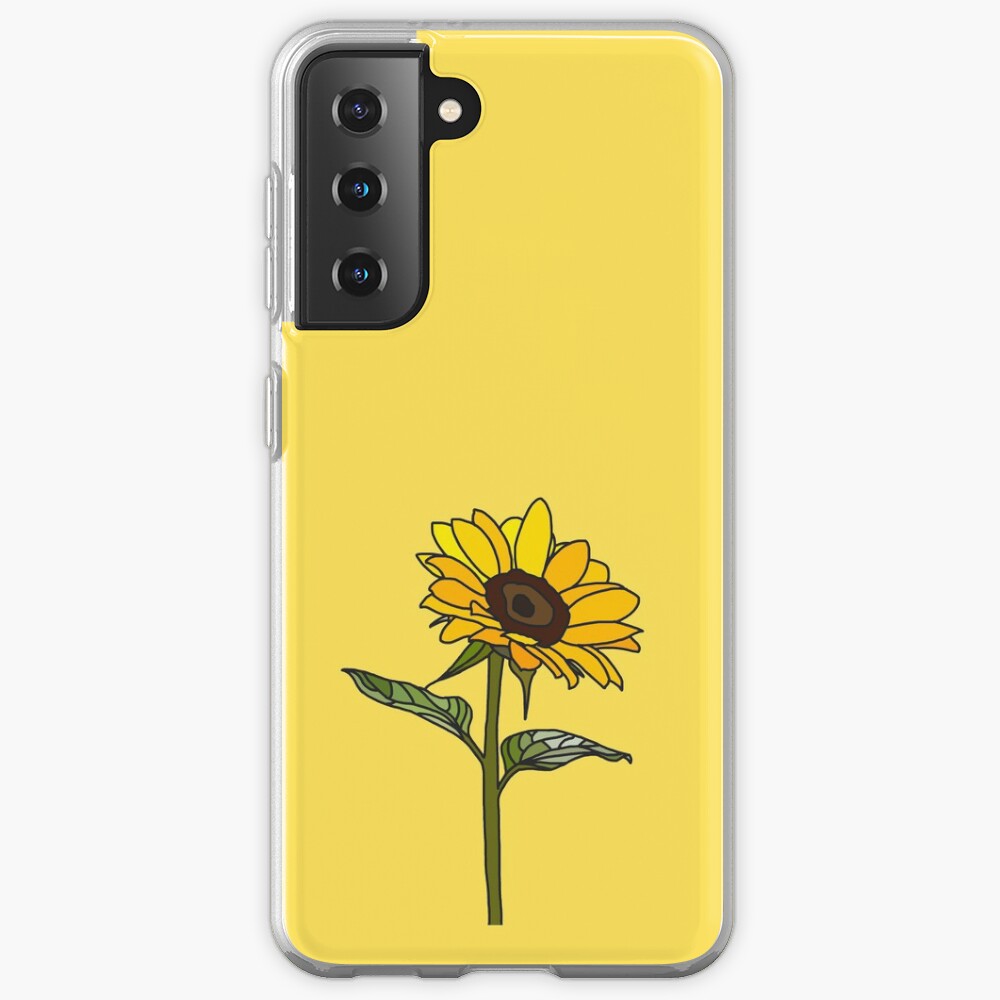 Aesthetic Sunflower Samsung Galaxy Phone Case