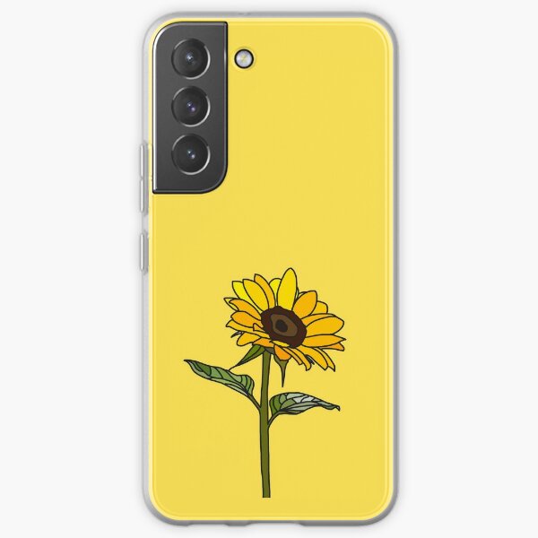 Aesthetic Sunflower  Samsung Galaxy Soft Case