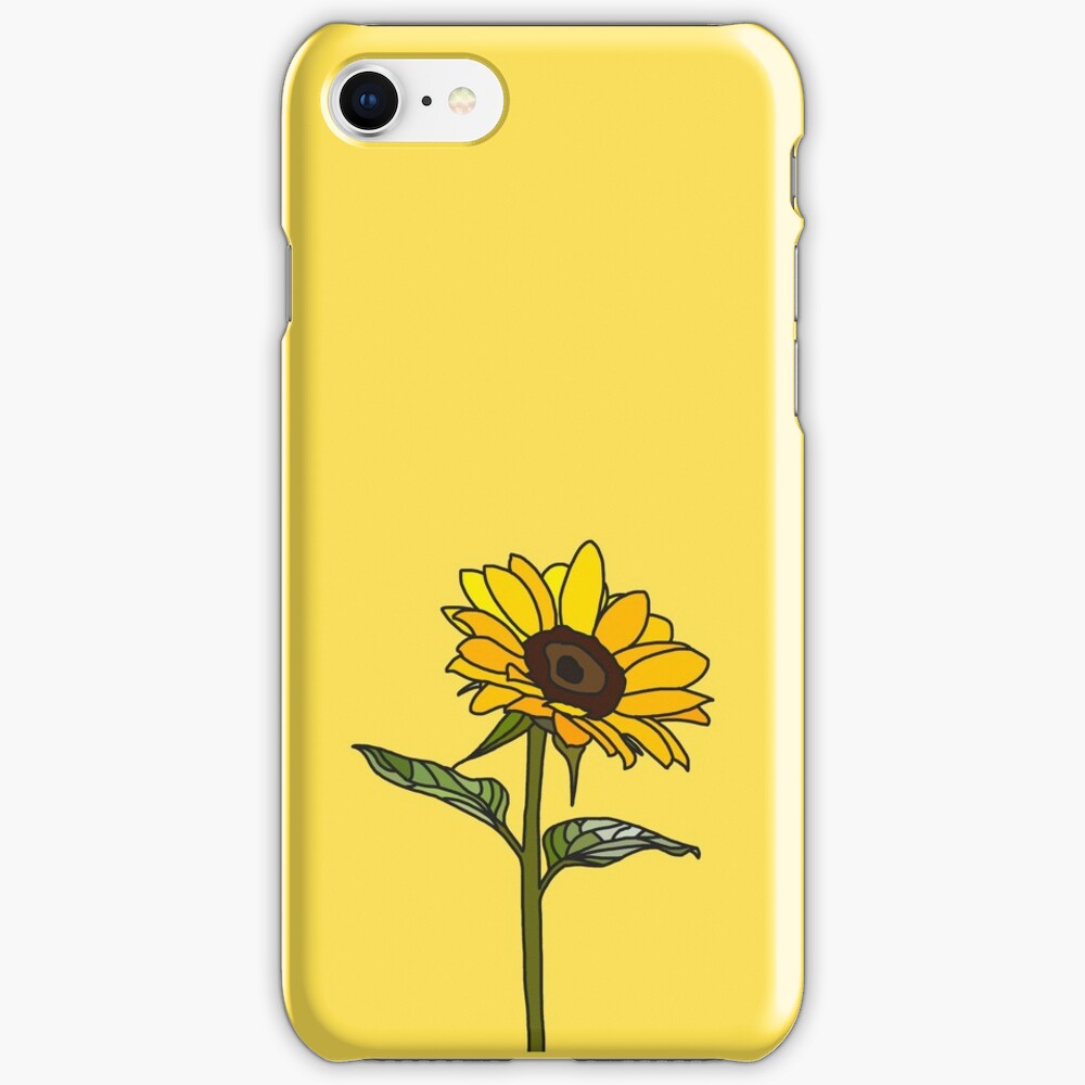 Aesthetic Sunflower iPhone Case & Cover