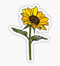 Pegatina Girasol estético