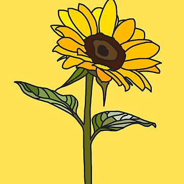Artwork thumbnail, Aesthetic Sunflower by Rocket-To-Pluto