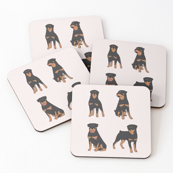 Item preview, rottweiler illustration pack  designed and sold by Mayarart.