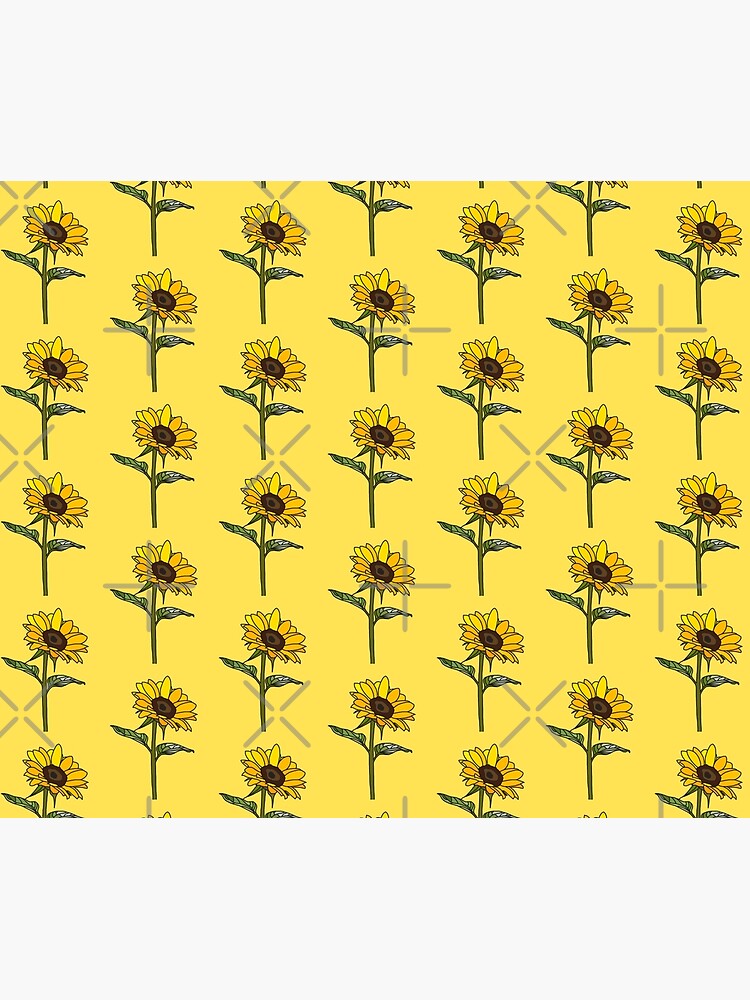 Aesthetic Sunflower Tapestry By Rocket To Pluto Redbubble