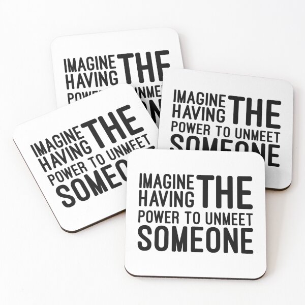 Item preview, Imagine Having The Power To Unmeet Someone - Funny Sayings designed and sold by texteestore.