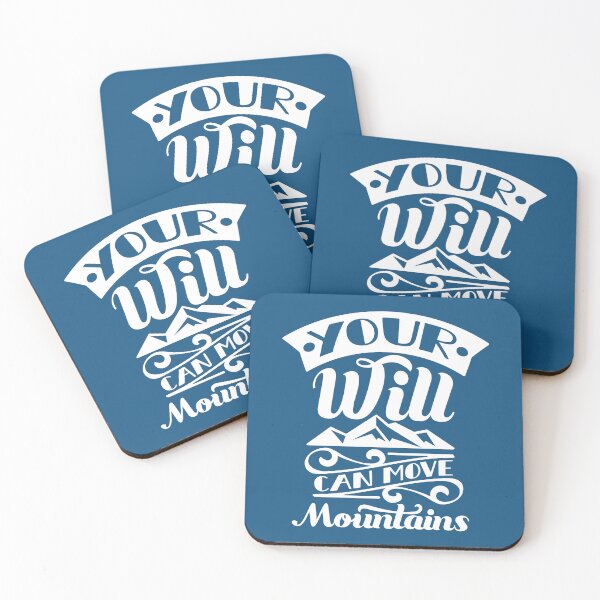 Item preview, Your Will Can Move Mountains designed and sold by Giro-design.