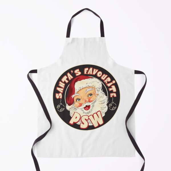 Item preview,  Santa's favourite PSW - vintage christmas gift for personal support workers/ home care/ hospital designed and sold by TaraGbear.
