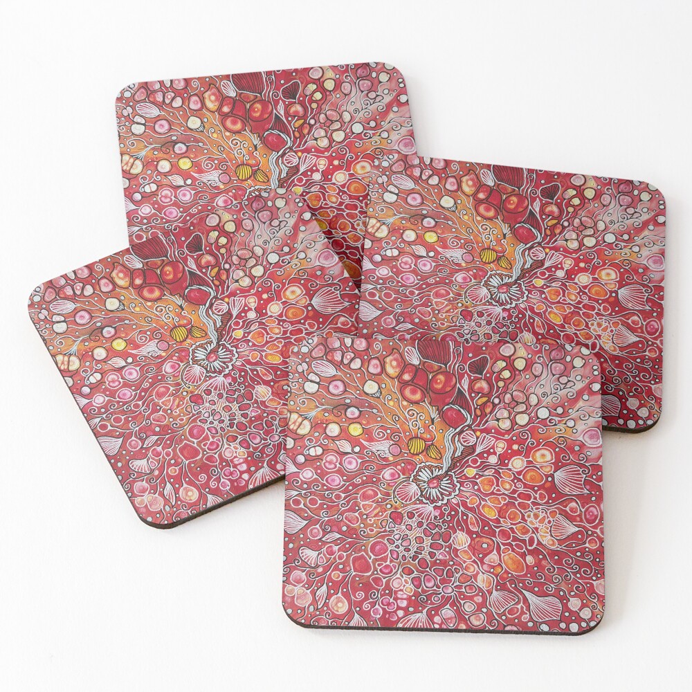 Item preview, Coasters (Set of 4) designed and sold by LibraDimple.