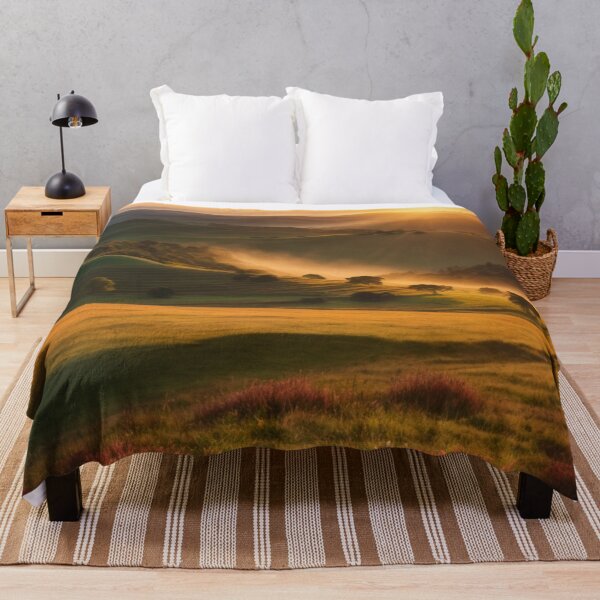 Item preview, Beautiful sunrise view, green hills nature designed and sold by mikaws.