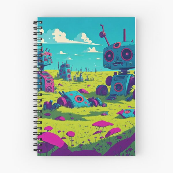 Item preview, Robot Graveyard designed and sold by ChillyMost.