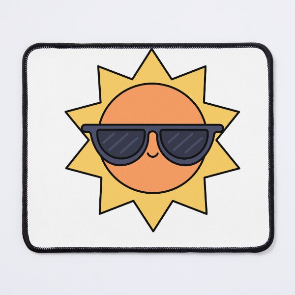 Item preview, Sun with Sunglasses designed and sold by SideQuestDoodles.