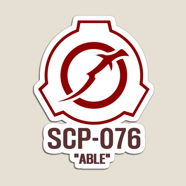 SCP-076 (Able) Magnet for Sale by SCPillustrated