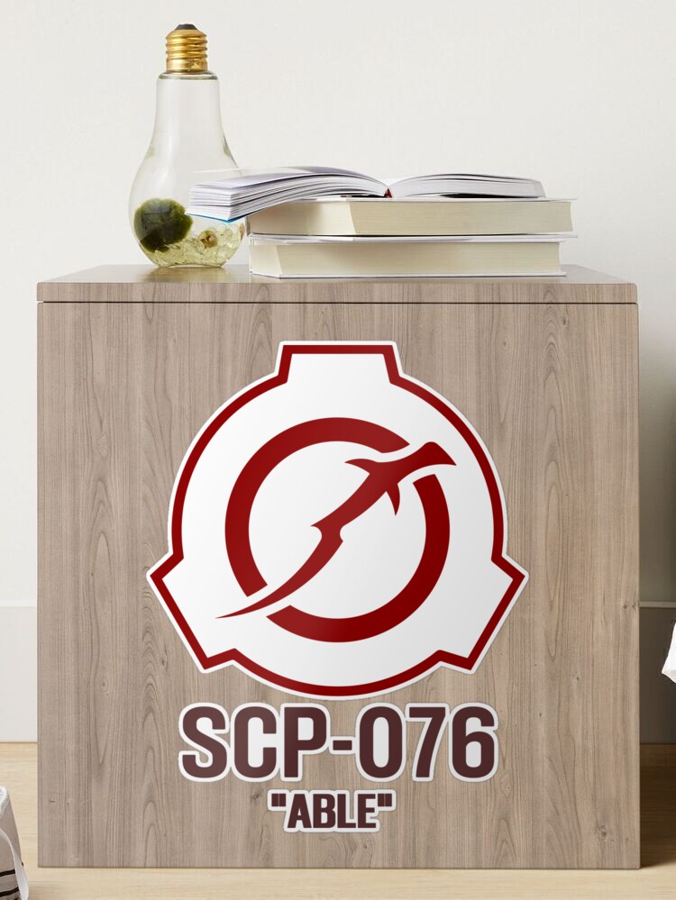 SCP-076 (Abel) Sticker for Sale by SCPillustrated