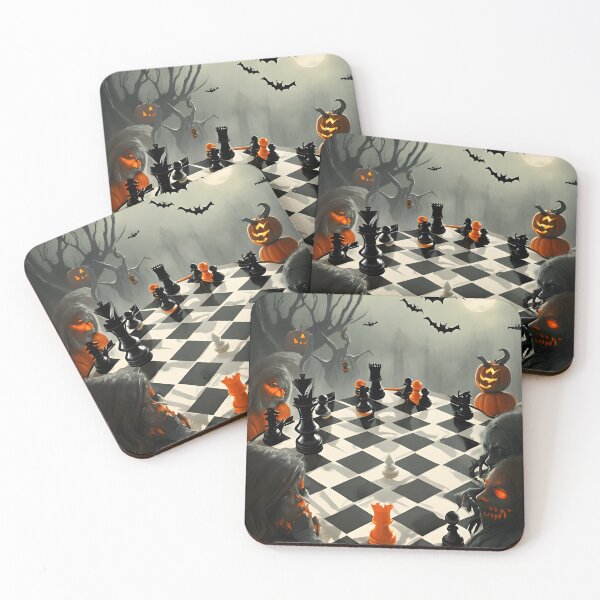 Item preview, Crazy Halloween Chess designed and sold by Planetporridge.