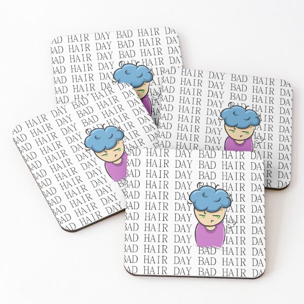 Item preview, Bad hair day funny art meme designed and sold by PavlineAnne.
