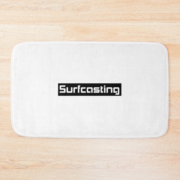 Item preview, Surfcasting fishing black only text designed and sold by AmonRa16.