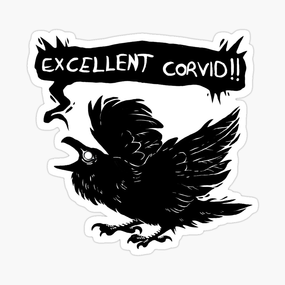 King of the Corvids for Fans of Crows and Ravens T-Shirt