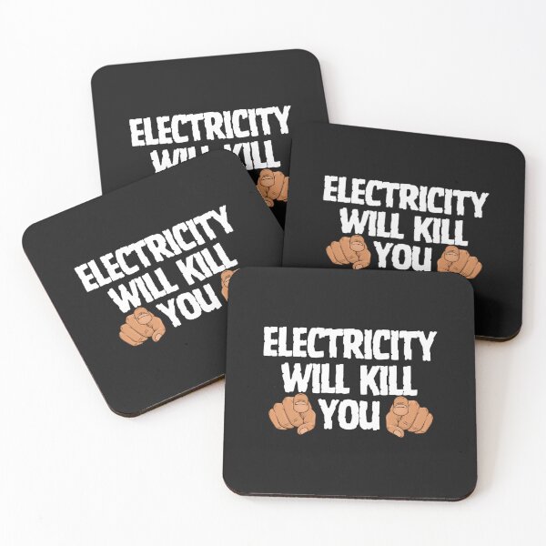 Item preview, electricity will kill yout (1) designed and sold by altmanaub.