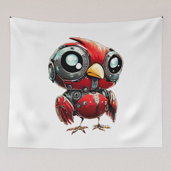 Item preview, Robo-Cardinal! designed and sold by kukamatsu.