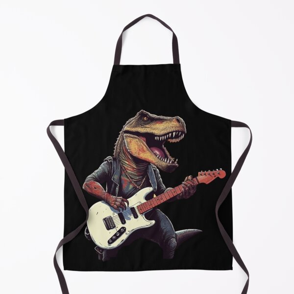Item preview, Dinosaur Playing Guitar Dino designed and sold by ArtFromBeyond.