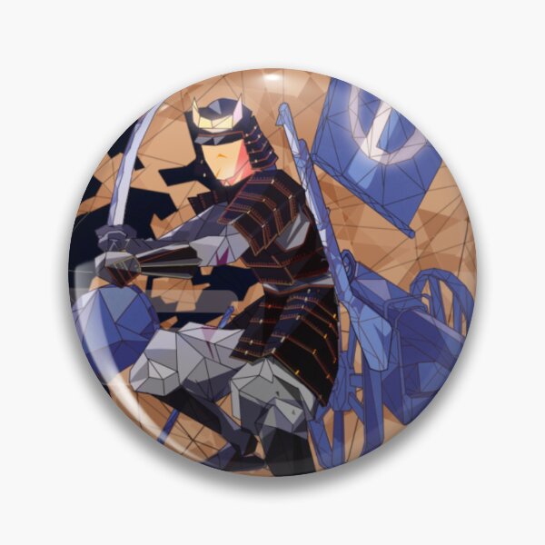 Item preview, Satsuma samurai stained glass designed and sold by Knight Bear Studios.