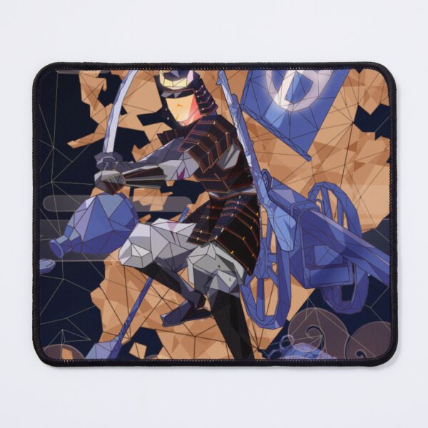 Item preview, Satsuma samurai stained glass designed and sold by Knight Bear Studios.