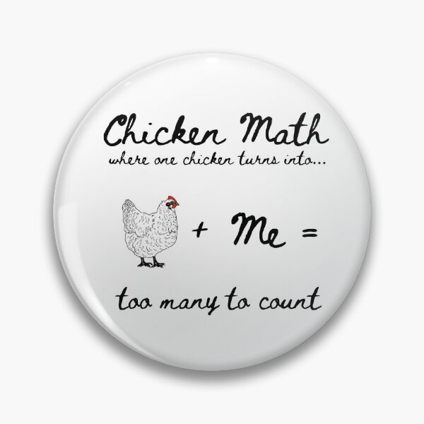 Item preview, Chicken Math designed and sold by Midwestmama94.