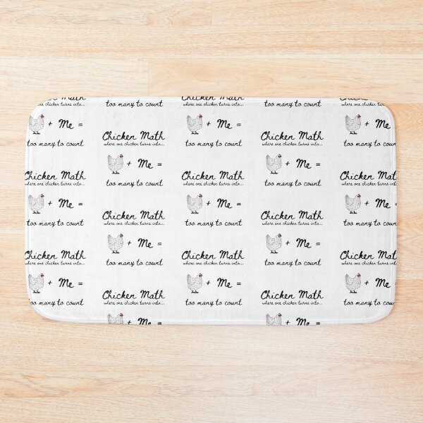 Item preview, Chicken Math designed and sold by Midwestmama94.