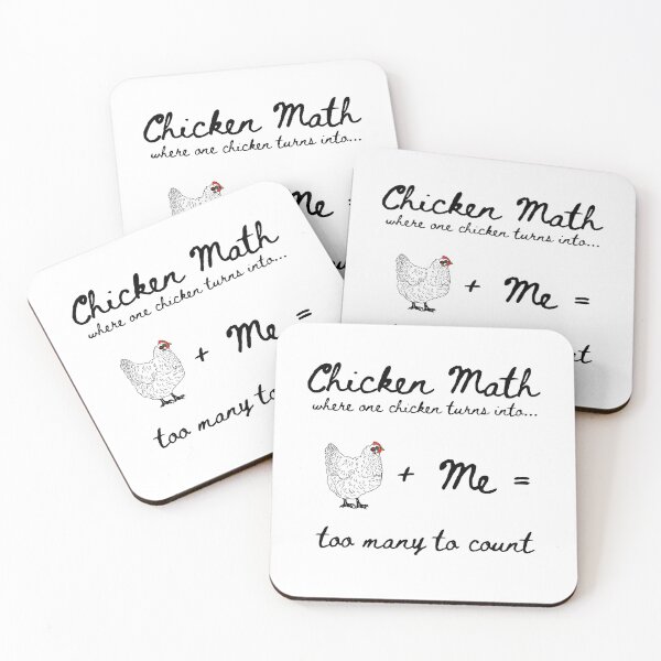 Item preview, Chicken Math designed and sold by Midwestmama94.