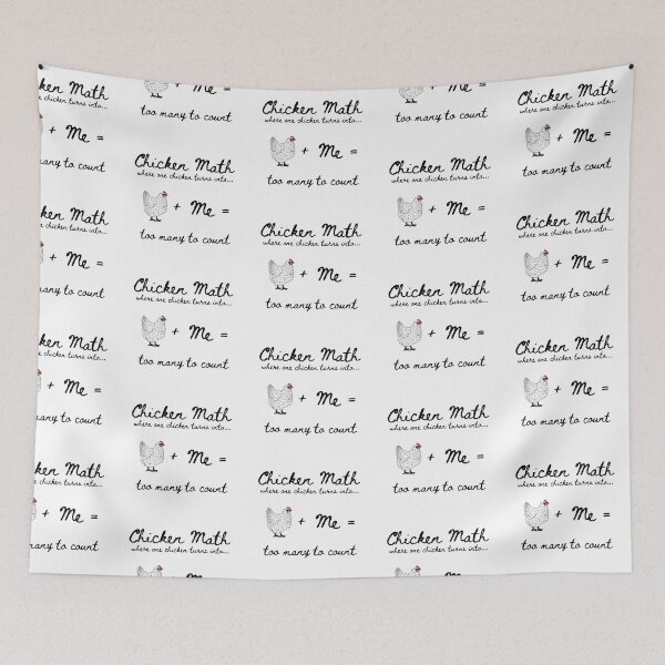 Item preview, Chicken Math designed and sold by Midwestmama94.