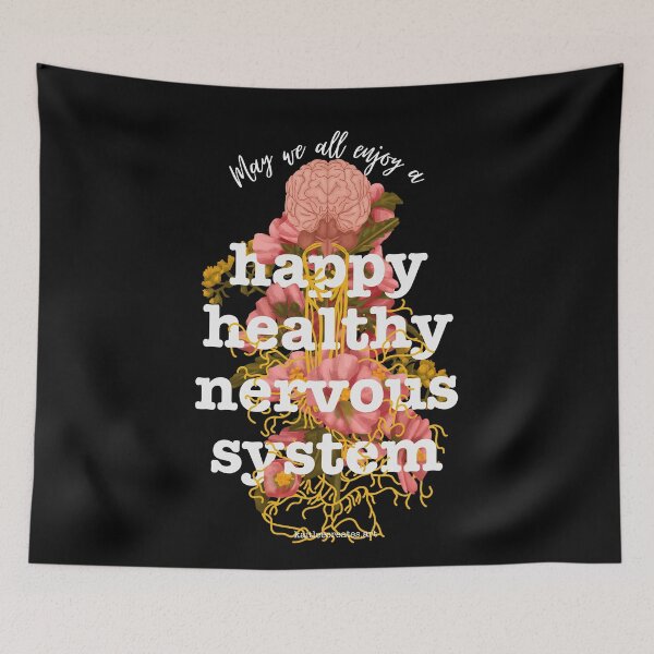Item preview, Happy Healthy Nervous System designed and sold by Eeltiak.