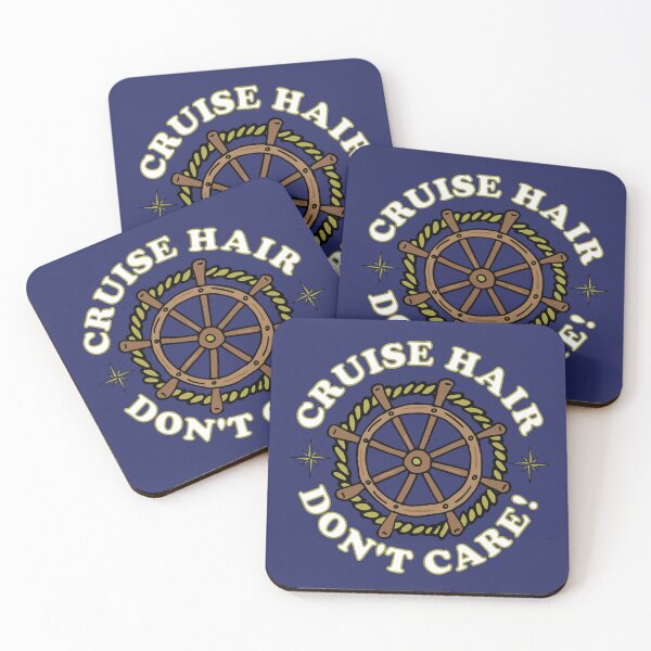 Item preview, Funny Cruise Ship Hair Cruising Quote designed and sold by HotHibiscus.