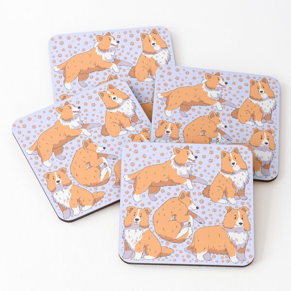 Item preview, Cute shetland sheepdog pattern  designed and sold by Yaragold.