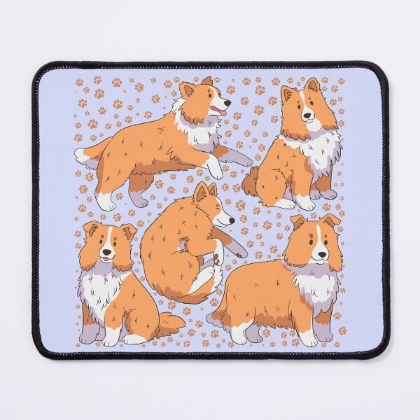 Item preview, Cute shetland sheepdog pattern  designed and sold by Yaragold.