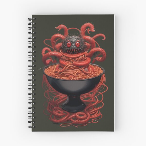 Item preview, Creepy spaghetti monster, red snakes designed and sold by mikaws.