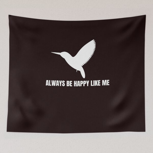 Item preview, ALWAYS BE HAPPY LIKR ME CLASSIC T SHIRT designed and sold by sangram9337.