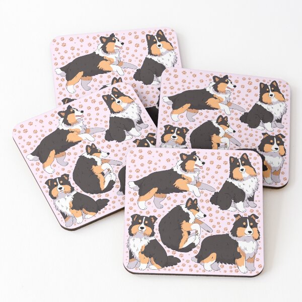 Item preview, Cute shetland sheepdog pattern  designed and sold by Yaragold.