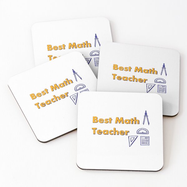 Item preview, Best Math Teacher designed and sold by CosmicItems.